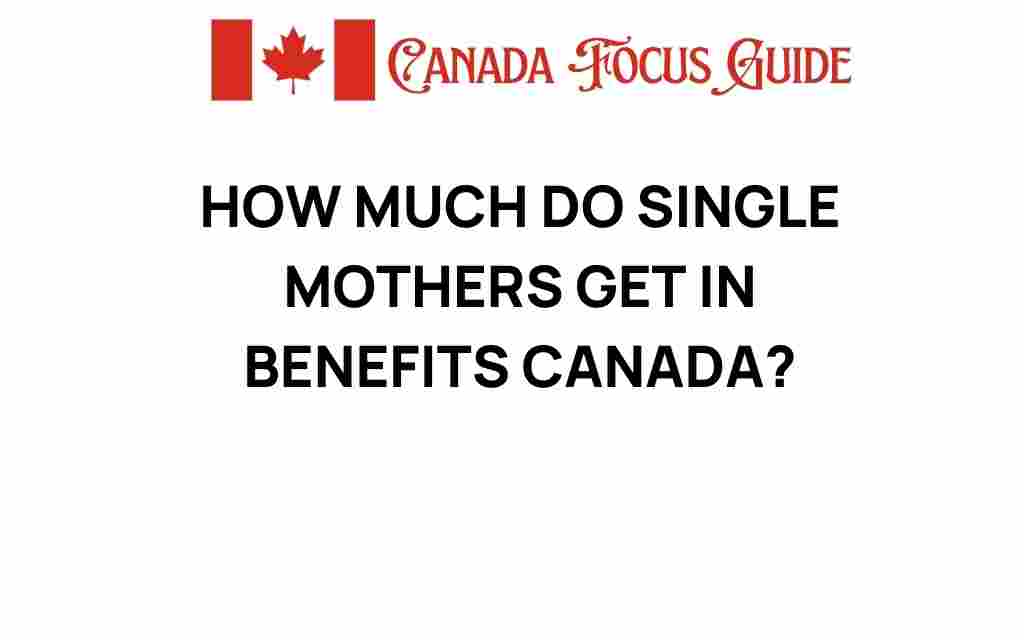 how-much-do-single-mothers-get-in-benefits-canada