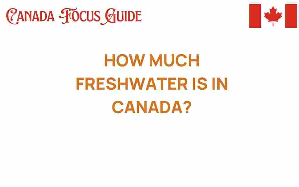 how-much-freshwater-is-in-canada