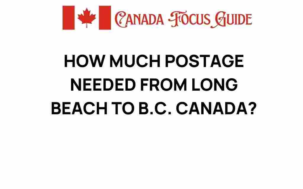how-much-postage-long-beach-bc-canada