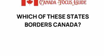 Uncovering the States That Border Canada: A Geographic Adventure